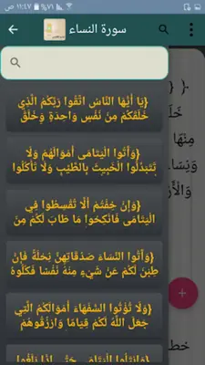 تفسير الألوسي android App screenshot 8